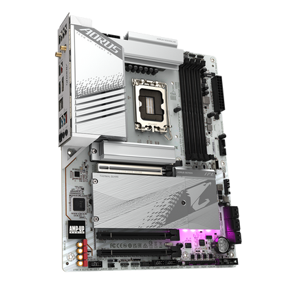 GIGABYTE Z790 AORUS ELITE AX ICE LGA1700 Socket/ICE Series/Wi-Fi 6E/PCIe 5.0/DDR5 Support/2.5GbE LAN ATX Gaming Motherboard