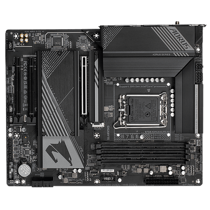 GIGABYTE B760 AORUS ELITE AX (rev. 1.x) Wi-Fi 6E DDR5 LGA 1700 M.2 PCIe 4.0 ATX Motherboard