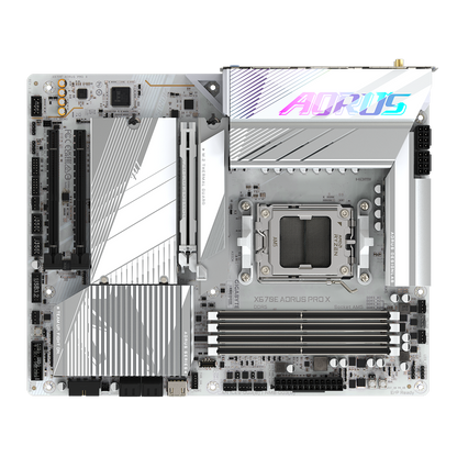 GIGABYTE X670E AORUS PRO X Wi-Fi 7 DDR5 AM5 M.2 PCIe 5.0 x16 slot ATX Gaming Motherboard