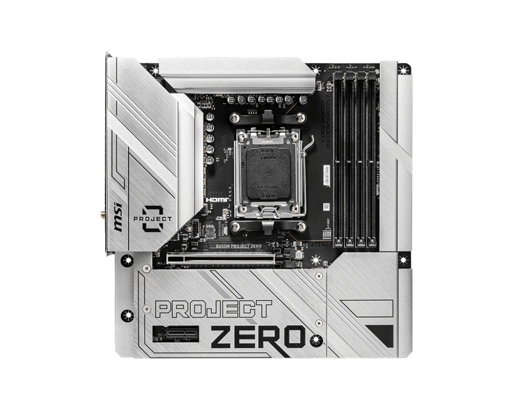 [NEW ARRIVAL] MSI B650M PROJECT ZERO WiFi 6E DDR5 AM5 MATX Motherboard