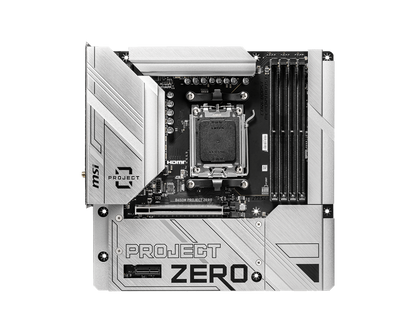 [NEW ARRIVAL] MSI B650M PROJECT ZERO WiFi 6E DDR5 AM5 MATX Motherboard