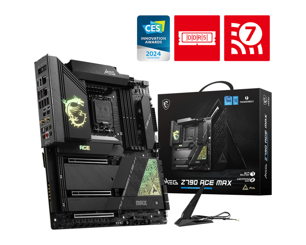 [NEW LAUNCH] MSI MEG Z790 ACE MAX WIFI 7 E-ATX Motherboard