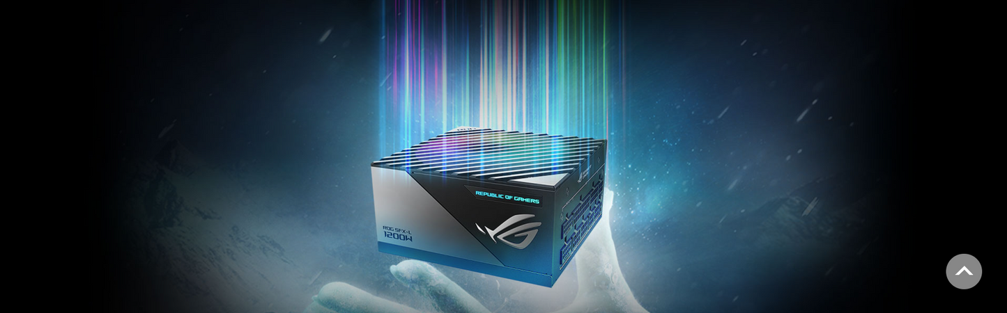 ASUS ROG Loki SFX-L 1200W Titanium Fully Modular Power Supply - 80 Plus® Titanium Certified, Compact Form Factor, ATX 3.1, PCIe Gen 5.0 Ready, Aura Sync (10 Year Warranty)