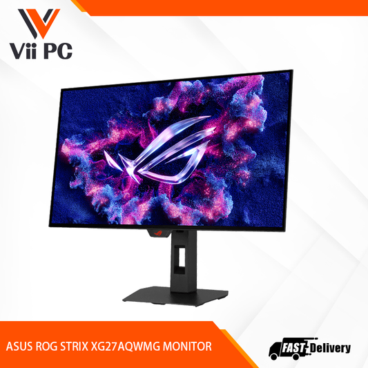 ASUS ROG Strix OLED XG27AQWMG gaming monitor ― 27-inch (26.5-inch viewable) 1440p TrueBlack Glossy™ Tandem OLED, 280 Hz, 0.03 ms, Neo Proximity Sensor, ASUS OLED Care Pro, ELMB, VESA DisplayHDR™ True Black 500, 99% DCI-P3, and DisplayWidget Center