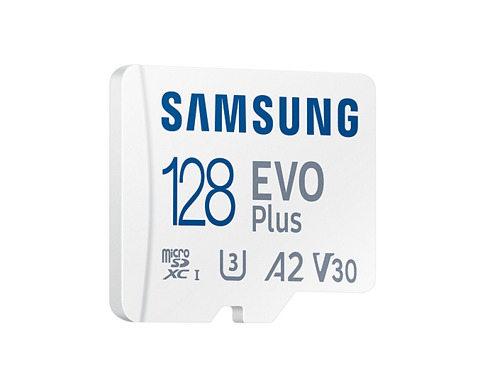 SAMSUNG EVO PLUS microSDXC Memory Card with Adapter 64GB/128GB/256GB/512GB Card up to 130MB/s Read, compatible to UHS-I
