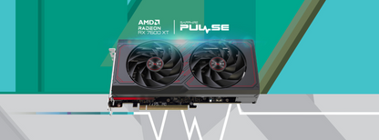 SAPPHIRE PULSE AMD Radeon™ RX 7600 XT 16GB GDDR6 PCI-Express 4.0 x8 Gaming Graphics Cards