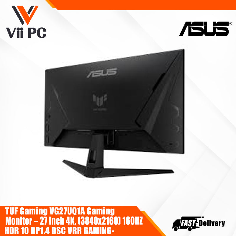 ASUS TUF Gaming VG27UQ1A Gaming Monitor – 27 inch 4K, HDR, 160Hz, ELMB Sync, 1ms response time, 95% DCI-P3