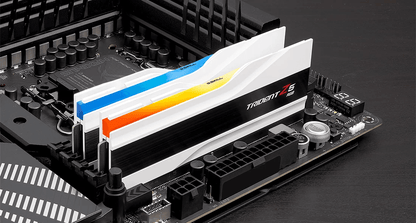 G.SKILL Trident Z5 RGB: 32GB/48GB/64GB/96GB DDR5-6000/6400/7200/7600/7800/8000 MT/s - Intel XMP 3.0 Ready (BLACK/WHITE)