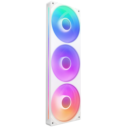 NZXT F360 / F240 RGB Core Fan - Single-Frame RGB Fan Unit (Black/White)
