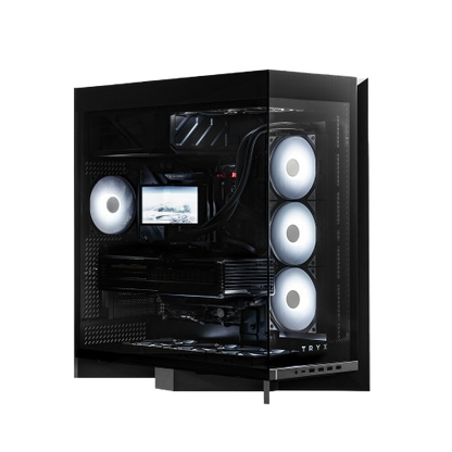 TRYX LUCA L70 Mid-tower Case - Black/White (2 Years Warranty)