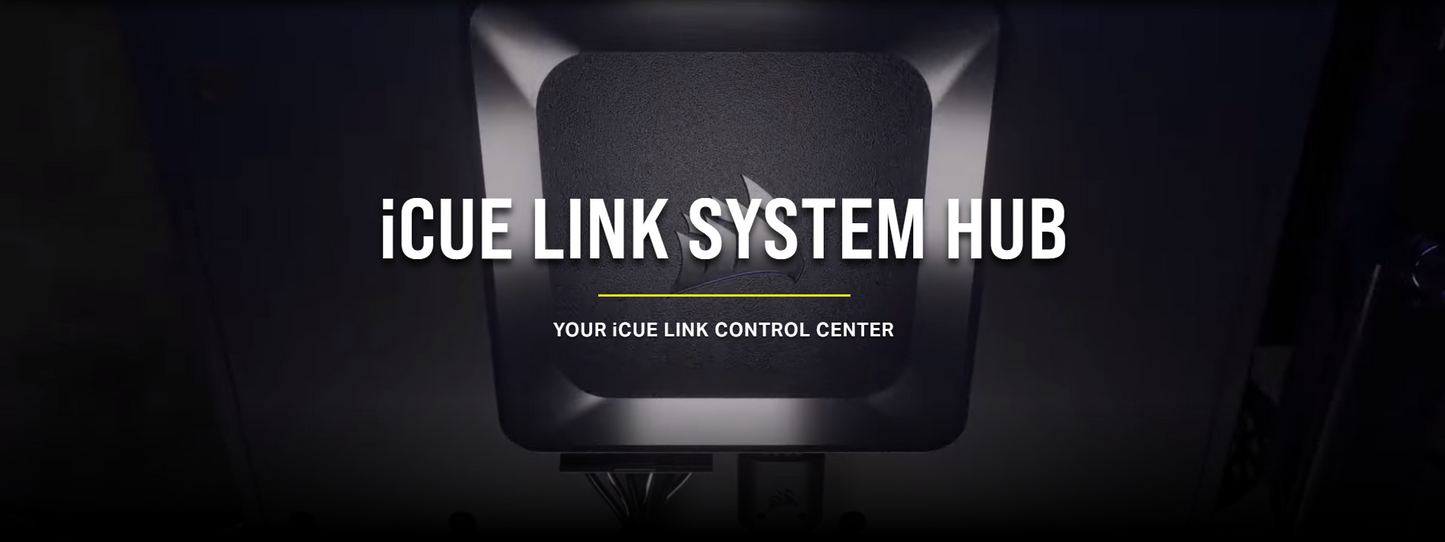 CORSAIR iCUE LINK System Hub - Connect Up to 14 CORSAIR iCUE LINK Devices - Auto Device Detection