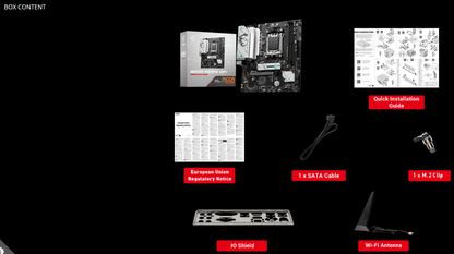 MSI B650M GAMING WIFI Socket AM5 2x M.2 Motherboard