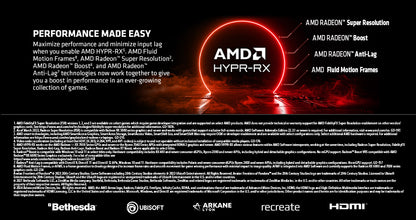 SAPPHIRE PULSE AMD Radeon™ RX 7600 XT 16GB GDDR6 PCI-Express 4.0 x8 Gaming Graphics Cards