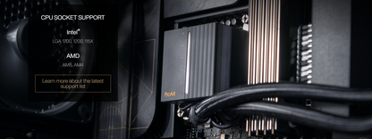 ASUS ProArt LC 420 ALL-IN-ONE CPU LIQUID COOLER w illuminated system status meter & 3 Noctua NF-A14, PWM 140mm fans