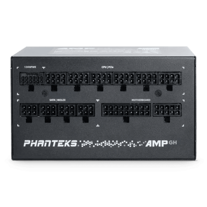 PHANTEKS AMP GH PCIe Gen 5.1 ATX 3.1 Fully Modular PSU (750W/850W/1000W) - BLACK/WHITE