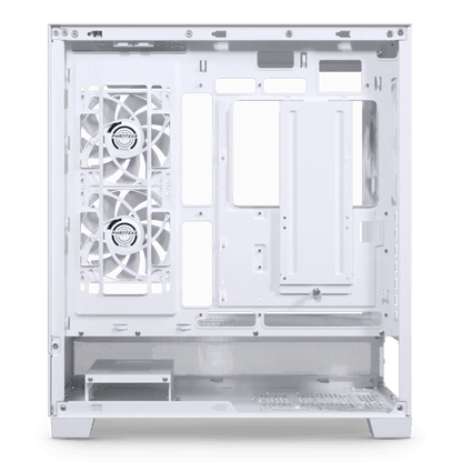 PHANTEKS XT SERIES XT VIEW ATX MID TOWER CASING - Tempered Glass, 3xM25-120 DRGB Fan, BLACK/WHITE