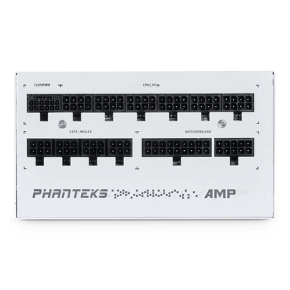 PHANTEKS AMP GH PCIe Gen 5.1 ATX 3.1 Fully Modular PSU (750W/850W/1000W) - BLACK/WHITE