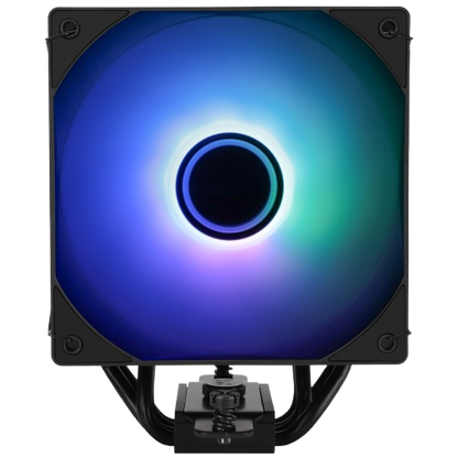 Thermalright Assassin Spirit 120 Vision ARGB CPU Air Cooler - Dual 120mm Fans, High Performance, Socket supported AMD and Intel (Black/White)