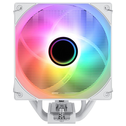 Thermalright Assassin Spirit 120 Vision ARGB CPU Air Cooler - Dual 120mm Fans, High Performance, Socket supported AMD and Intel (Black/White)