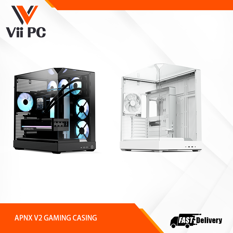 APNX V2 GAIMG CASING BLACK/WHITE