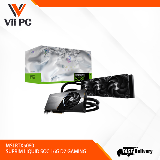 MSI RTX5080 SUPRIM LIQUID SOC 16G D7 GAMING