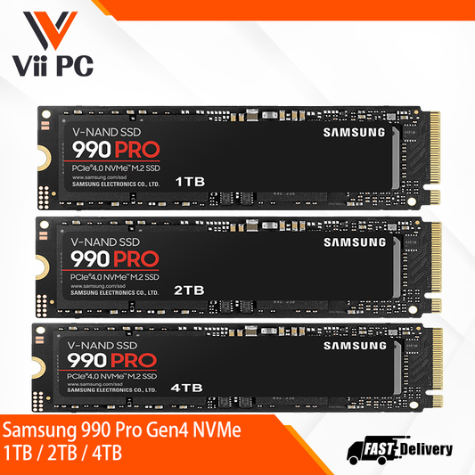 Samsung 990 Pro Gen4 NVMe 1TB / 2TB / 4TB