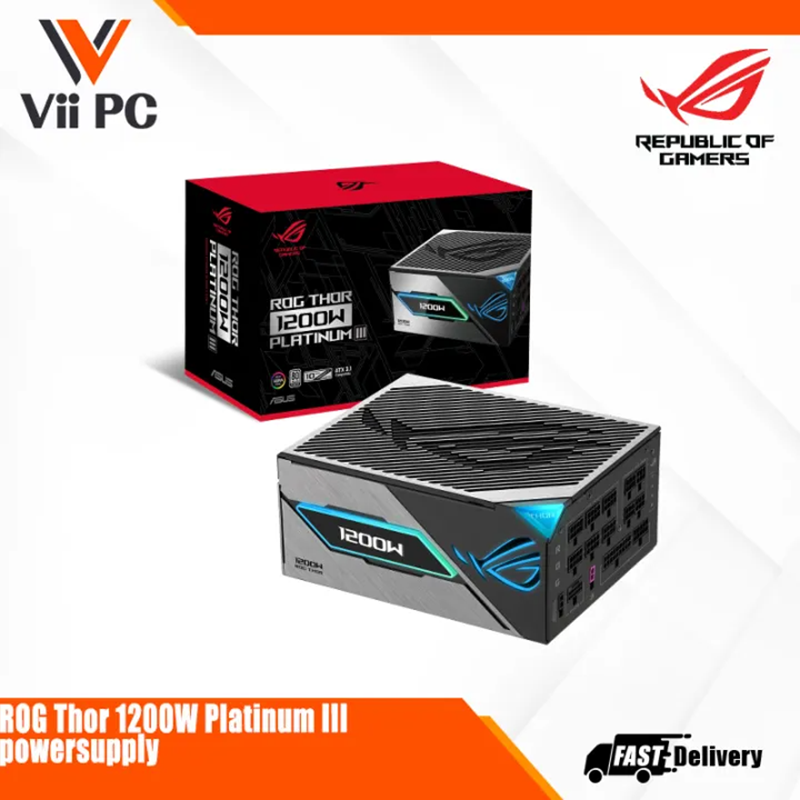 ASUS ROG THOR 1200W 80+ PLATINUM III OLED PSU (10Y)