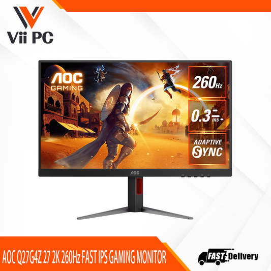 AOC Q27G4Z 27 2K 260Hz FAST IPS GAMING MONITOR