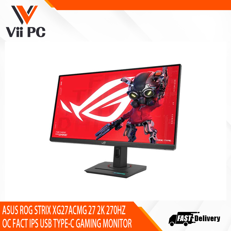 ASUS ROG STRIX XG27ACMG 27 2K 270HZ OC FACT IPS USB TYPE-C GAMING MONITOR