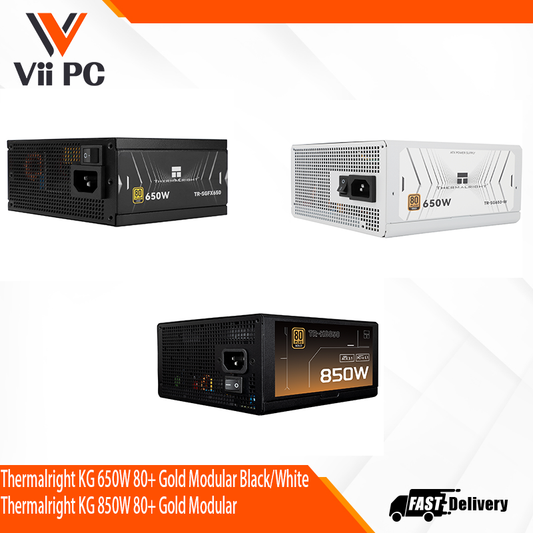 Thermalright KG 650W 80+ Gold Modular Black/White - Thermalright KG 850W 80+ Gold Modular