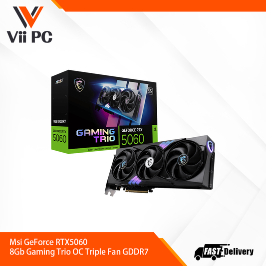 Msi GeForce RTX5060 8Gb Gaming Trio OC Triple Fan GDDR7