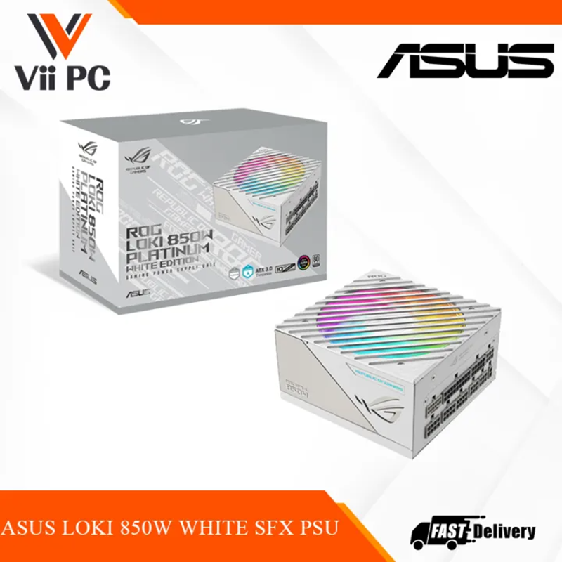 ASUS ROG LOKI 850W ATX3.0 SFX-L Platinum White