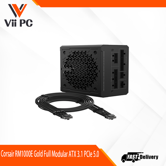 Corsair RM1000E Gold Full Modular ATX 3.1 PCIe 5.0
