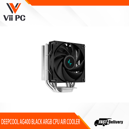 DEEPCOOL AG400 BLACK ARGB CPU AIR COOLER