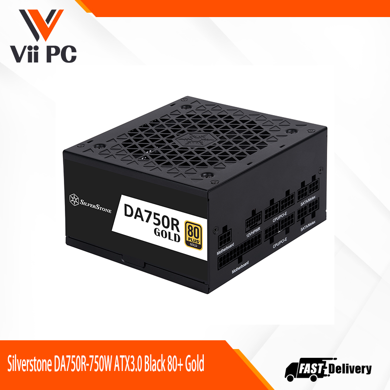Silverstone DA750R-750W ATX3.0 Black 80+ Gold