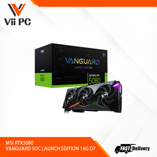 MSI RTX5080 VANGUARD SOC LAUNCH EDITION 16G D7