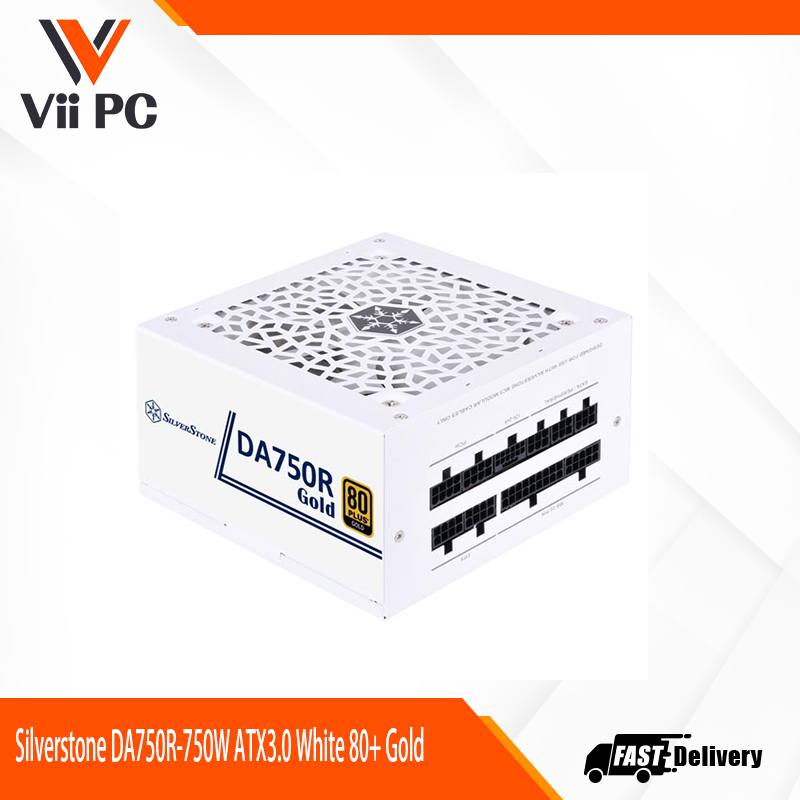 Silverstone DA750R-750W ATX3.0 White 80+ Gold