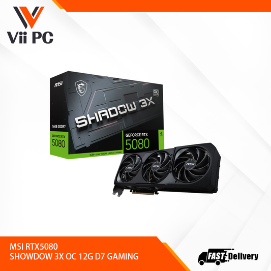 MSI RTX5080 SHOWDOW 3X OC 16G D7 GAMING