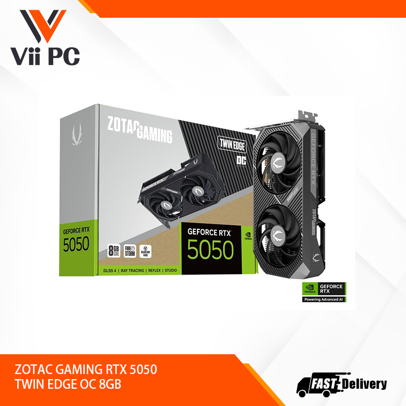 ZOTAC GAMING RTX 5050 TWIN EDGE OC 8GB