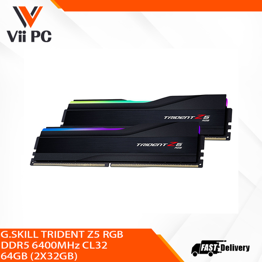 G.SKILL TRIDENT Z5 RGB DDR5 6400MHz CL32 64GB (2X32GB)