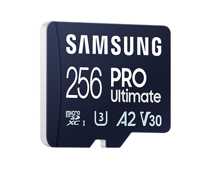 SAMSUNG PRO Ultimate microSDXC Memory Card with Adapter 128GB/256GB/512GB Card up to 200MB/s Read, compatible to UHS-I
