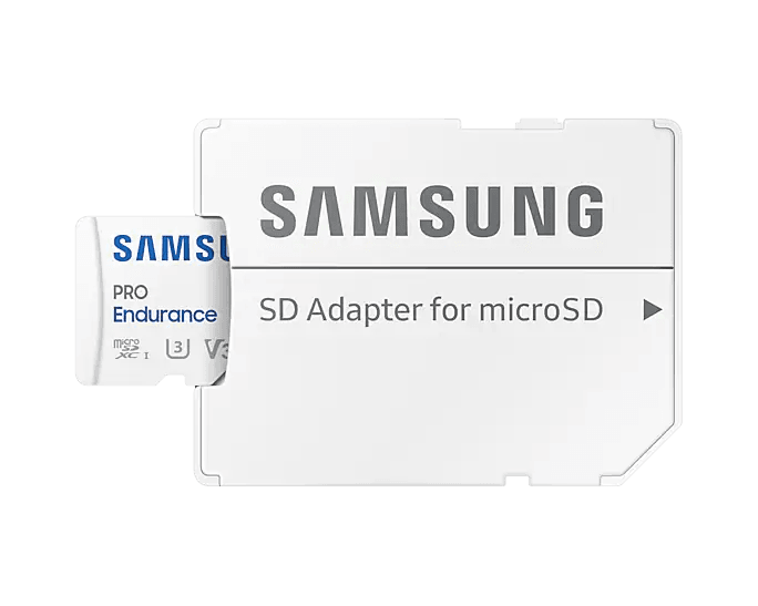 SAMSUNG PRO Endurance microSDXC Memory Card with Adapter 32GB/64GB/128GB/256GB Card up to 200MB/s Read, compatible to UHS-I