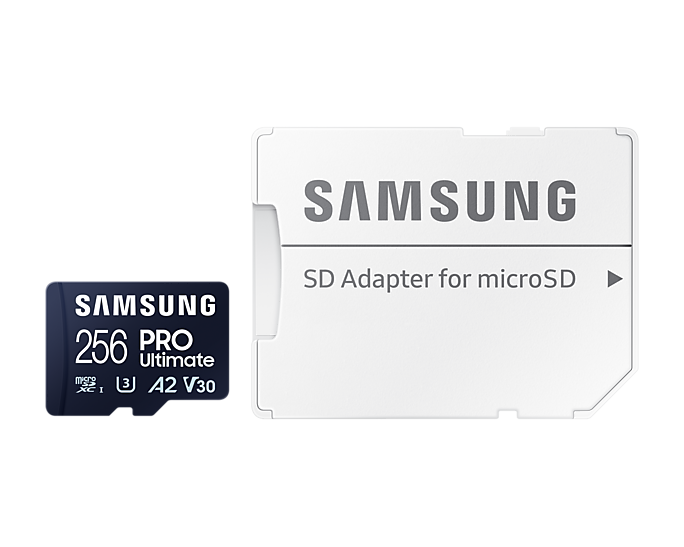 SAMSUNG PRO Ultimate microSDXC Memory Card with Adapter 128GB/256GB/512GB Card up to 200MB/s Read, compatible to UHS-I