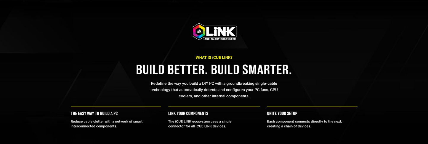 CORSAIR iCUE LINK System Hub - Connect Up to 14 CORSAIR iCUE LINK Devices - Auto Device Detection