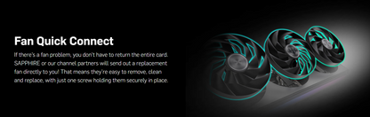 SAPPHIRE NITRO+ AMD Radeon RX 7900 GRE 16GB GDDR6 Graphics Card