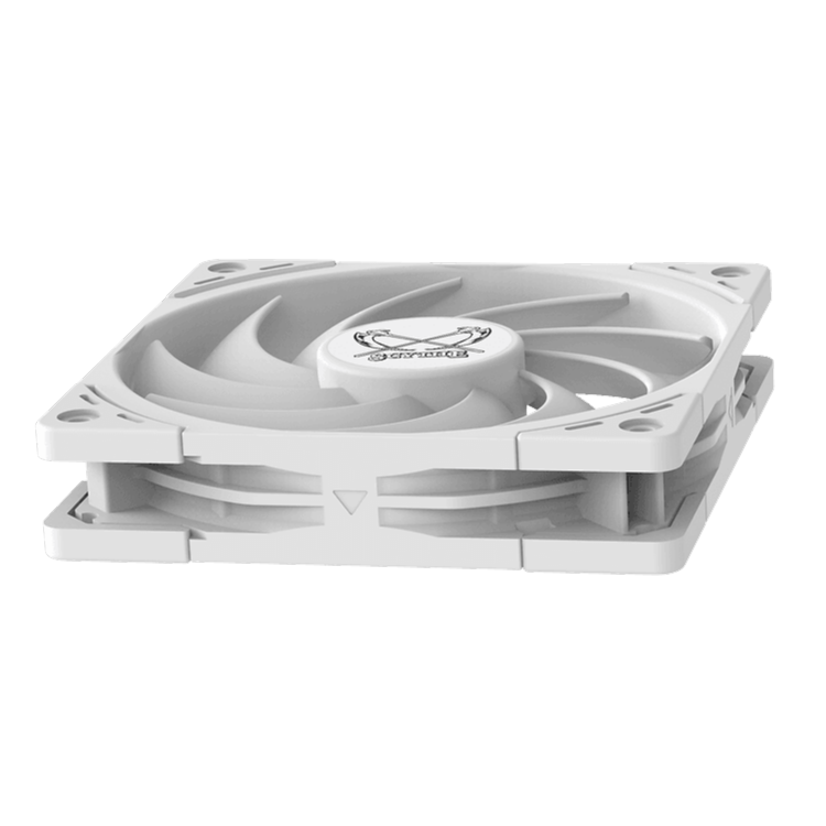 SCYTHE Grand Tornado 120/Wonder Tornado 120 Slim/Wonder Tornado 120(BLACK/WHITE) Case Fan
