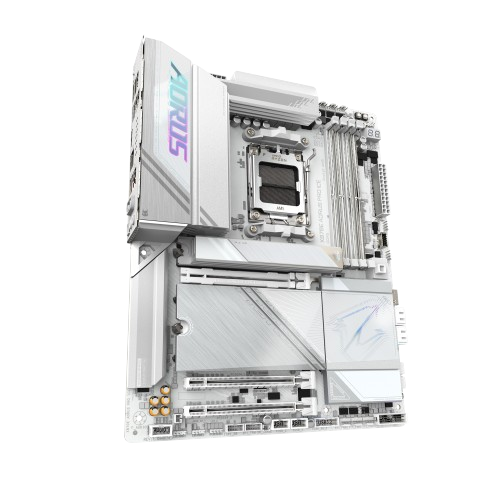 GIGABYTE X870E AORUS PRO ICE GAMING WIFI AM5 ATX Motherboard + AMD Ryzen™ 7 9800X3D Desktop Processor BUNDLE
