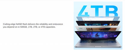 Lexar NQ710 M.2 2280 PCIe Gen4x4 NVMe 1.4 SSD (1TB / 2TB) - Up to 5000MB/s READ, Up to 3300MB/s WRITE