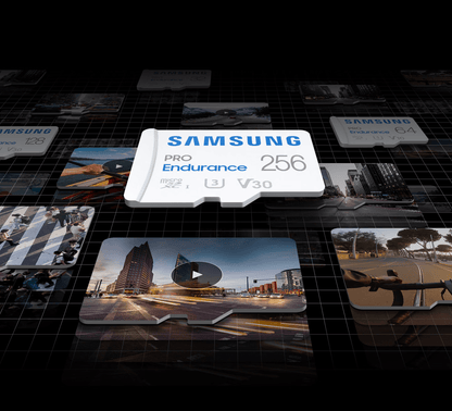 SAMSUNG PRO Endurance microSDXC Memory Card with Adapter 32GB/64GB/128GB/256GB Card up to 200MB/s Read, compatible to UHS-I
