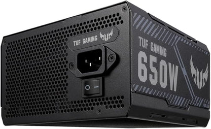 ASUS TUF Gaming 650W ATX12V 80 Plus Bronze Power Supply, TUF-GAMING-650B - Black (6 Years Warranty)